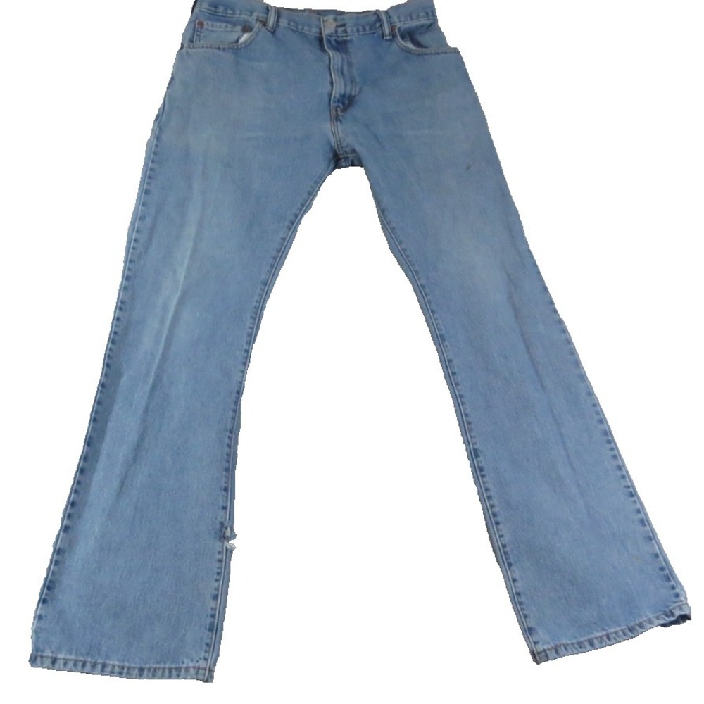 Levi's 517 Bootcut Jeans Men 34x34 Blue Denim Classic Fit Cotton Cowboy Style‎